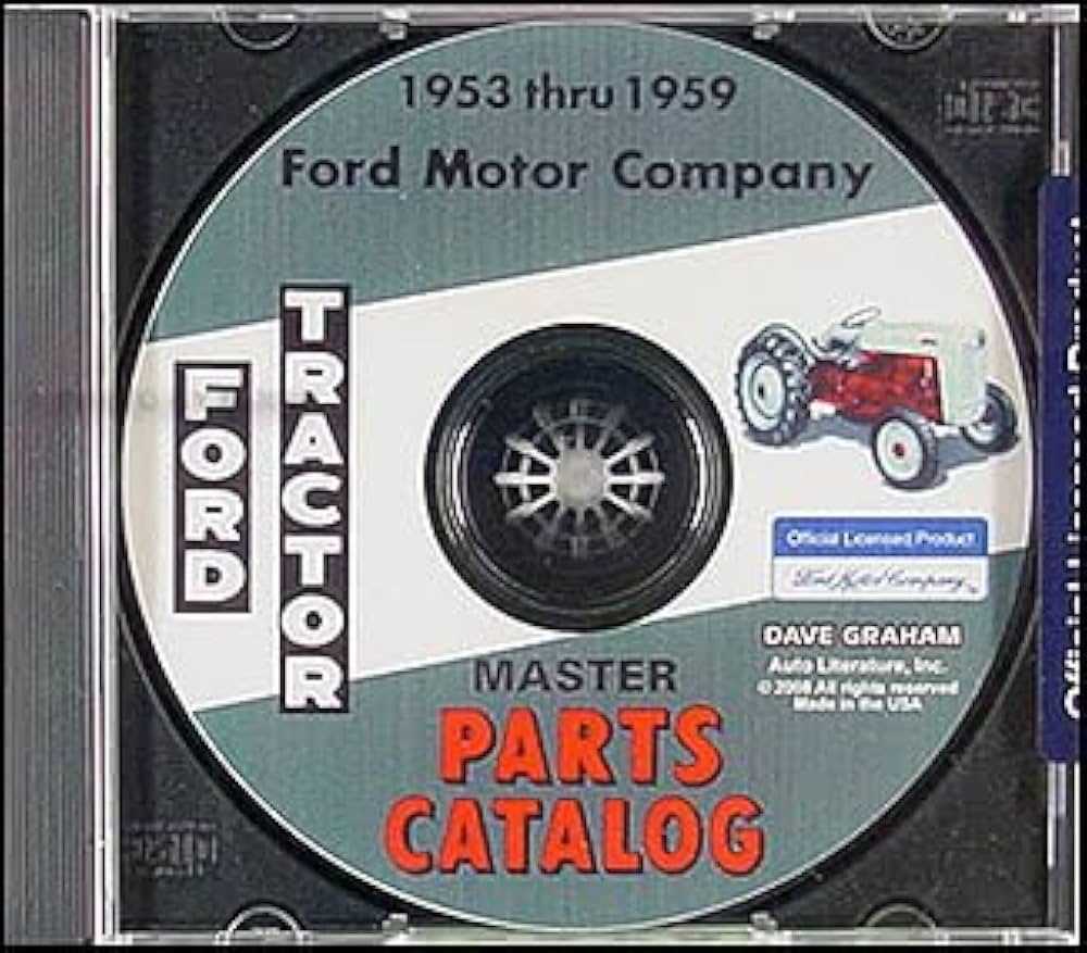 ford naa tractor parts diagram