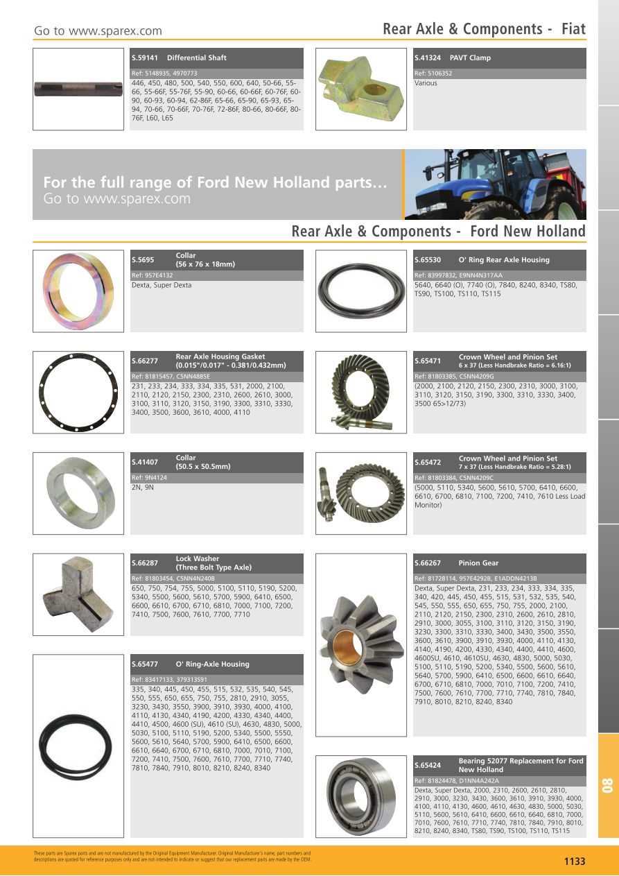 new holland 688 parts diagram