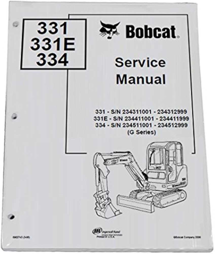 bobcat 331 parts diagram