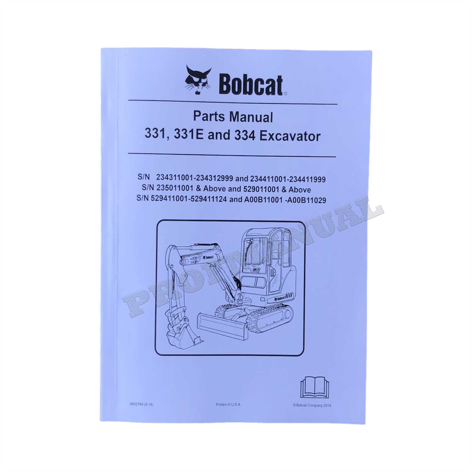 bobcat 331 parts diagram