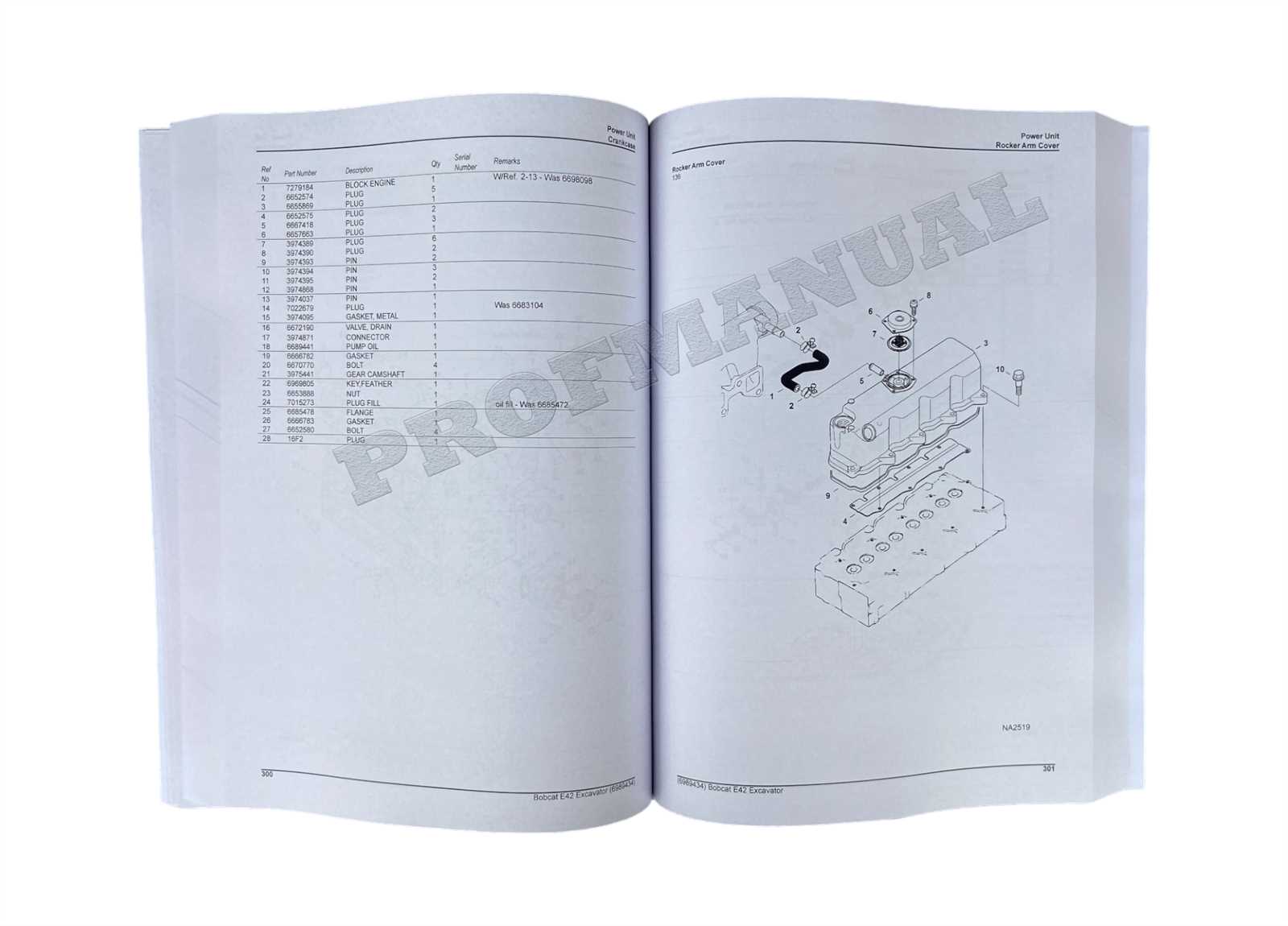 bobcat e42 parts diagram