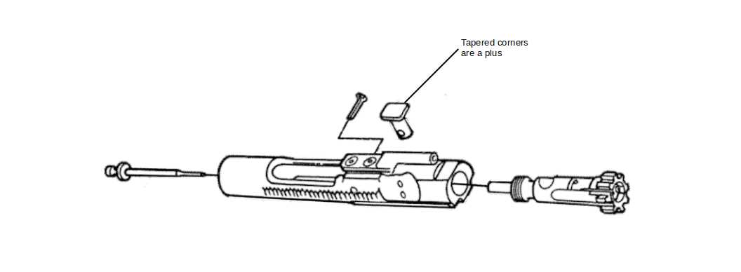 bolt carrier group parts diagram