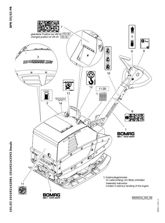 bomag bw55e parts diagram