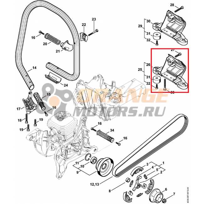 stihl km 94 r parts diagram