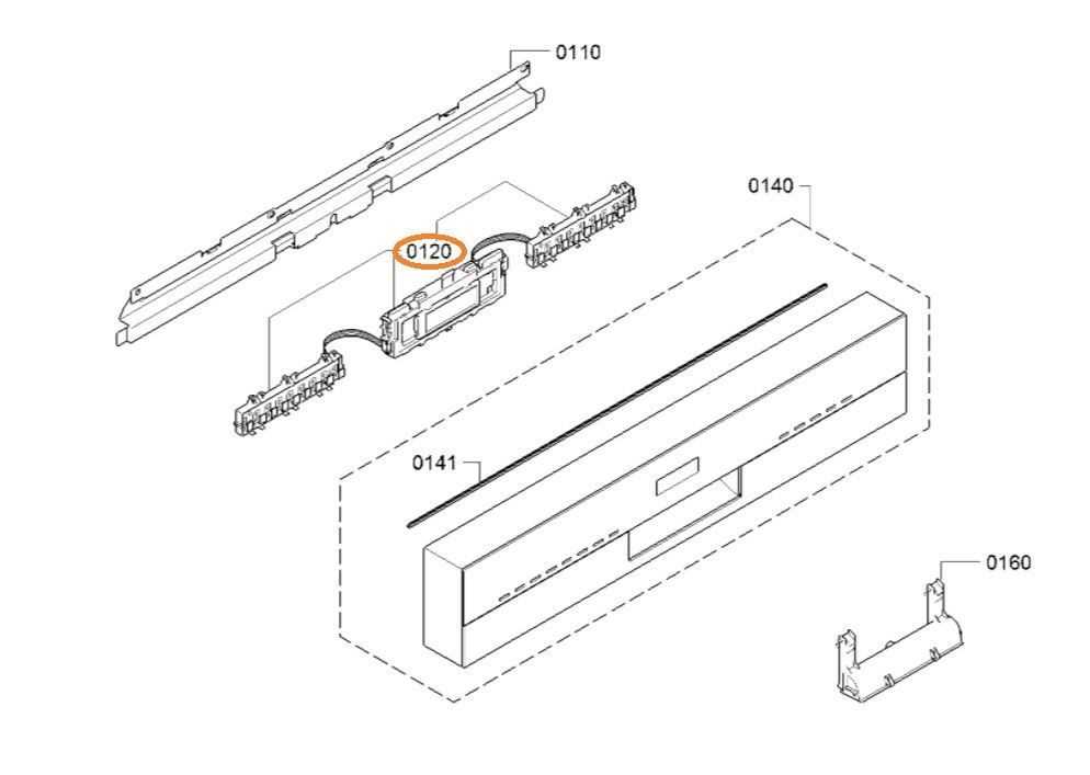 bosch dishwasher parts diagram