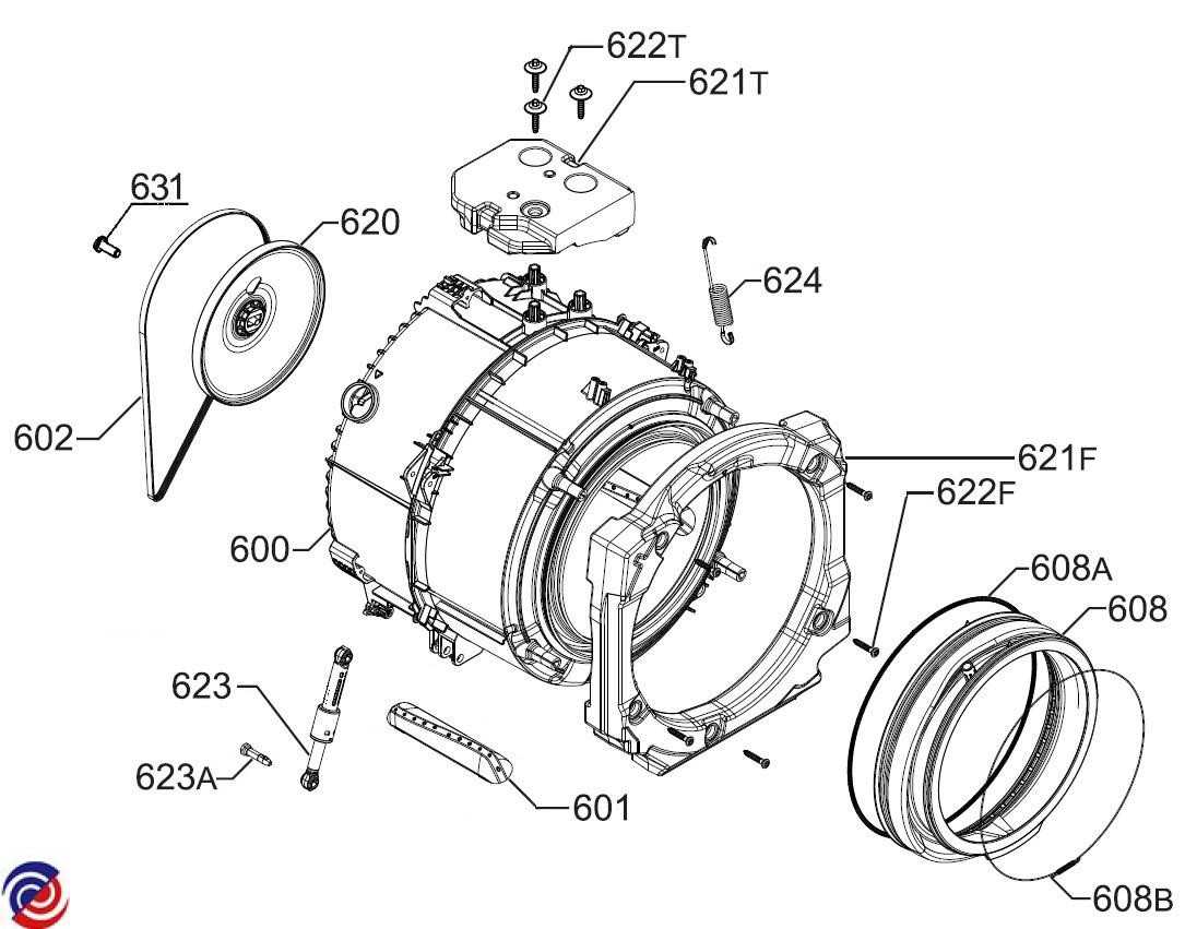 bosch nexxt washer parts diagram