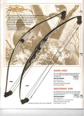 bow and arrow parts diagram