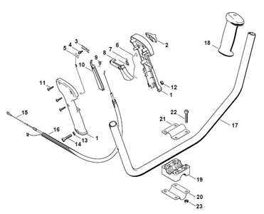 stihl fs 66 trimmer parts diagram