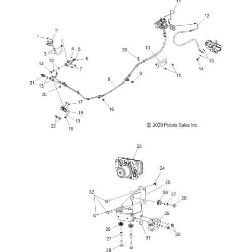 brake line parts diagram