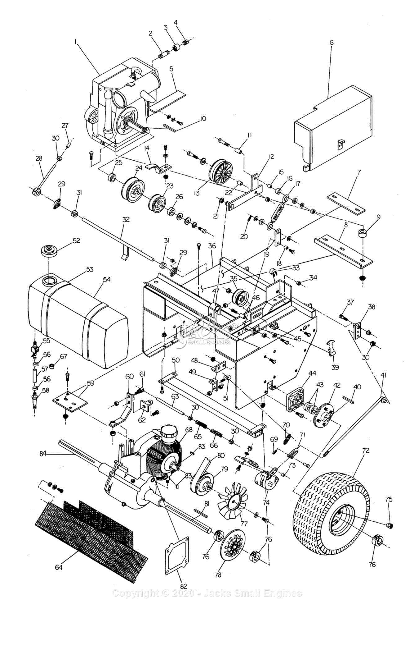 ferris parts diagram