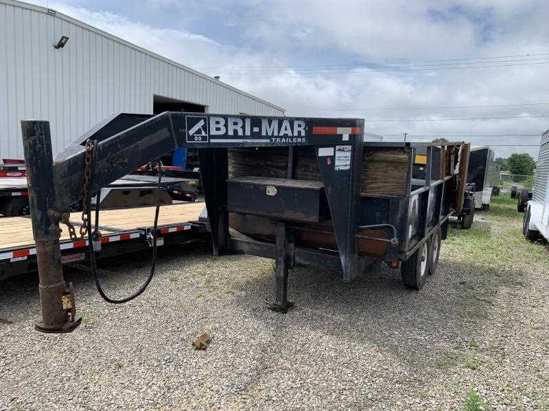 bri mar dump trailer parts diagram