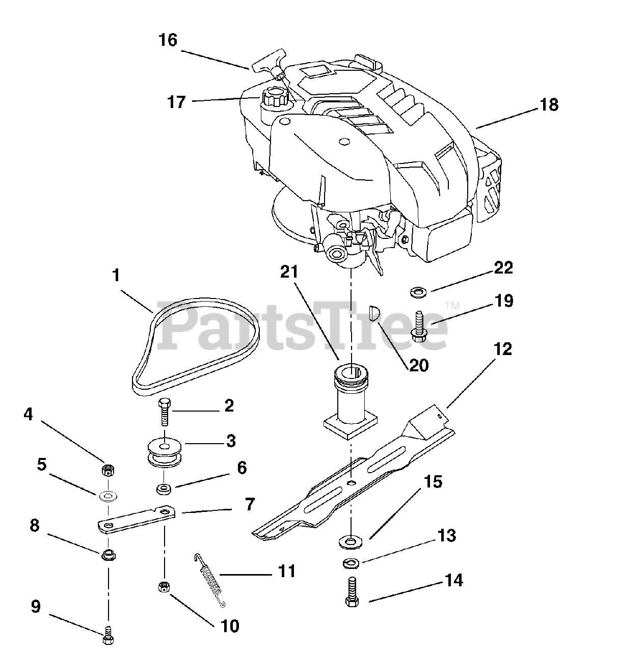 briggs and stratton 6.5 hp engine parts diagram