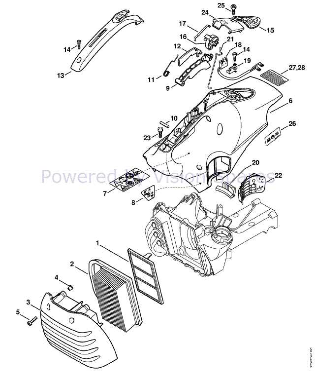 stihl ts420 parts diagram