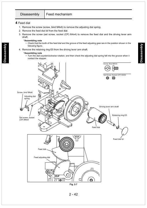 brother serger 1034d parts diagram