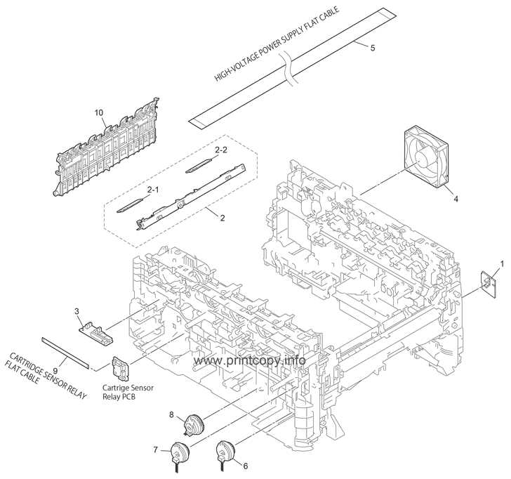 brother xl 5130 parts diagram