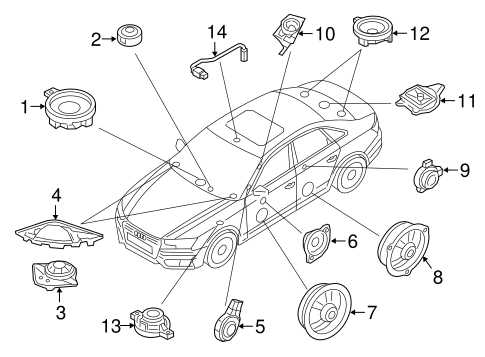 audi a4 b9 parts diagram