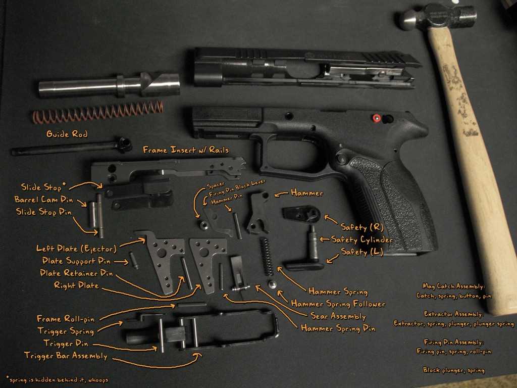 browning bar parts diagram