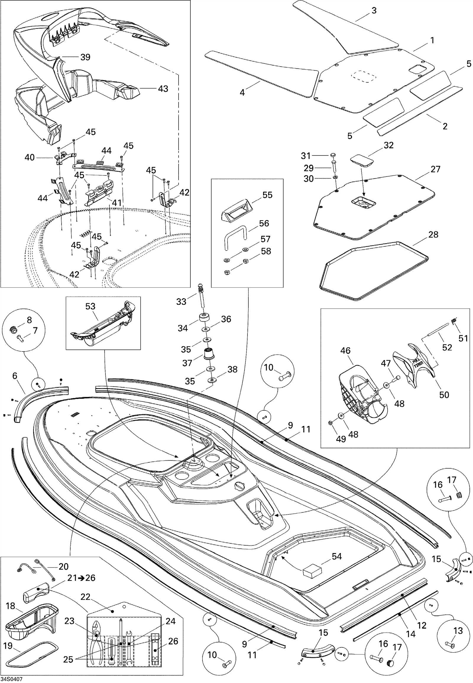 brp oem parts diagram