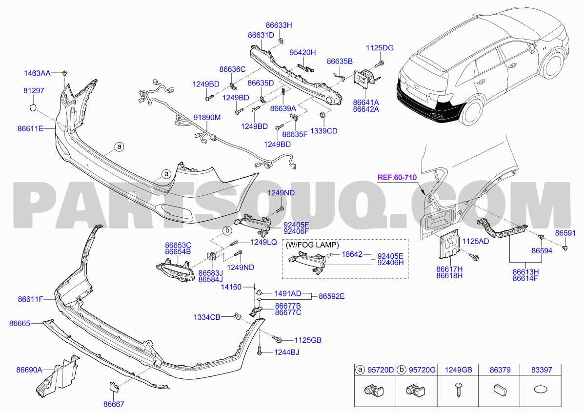 2019 kia sorento parts diagram