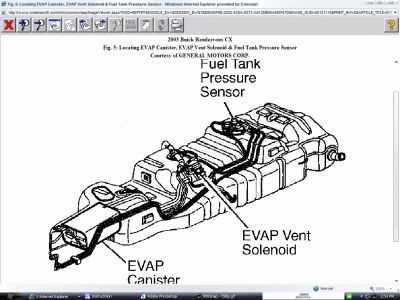 buick rendezvous parts diagram