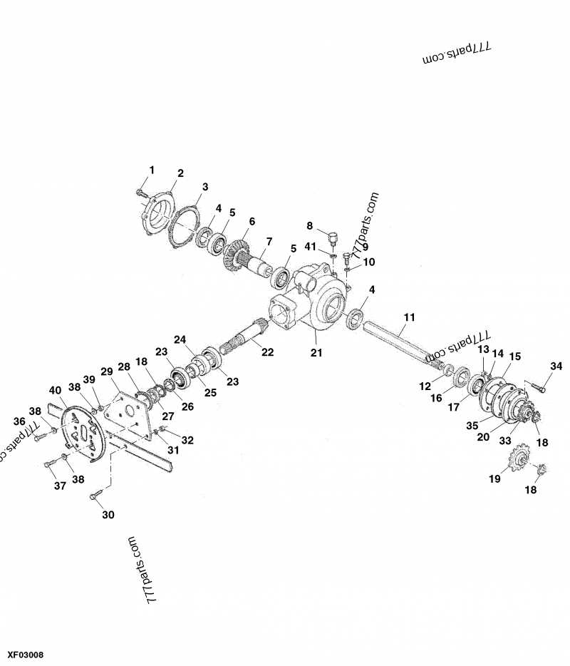 aerator parts diagram