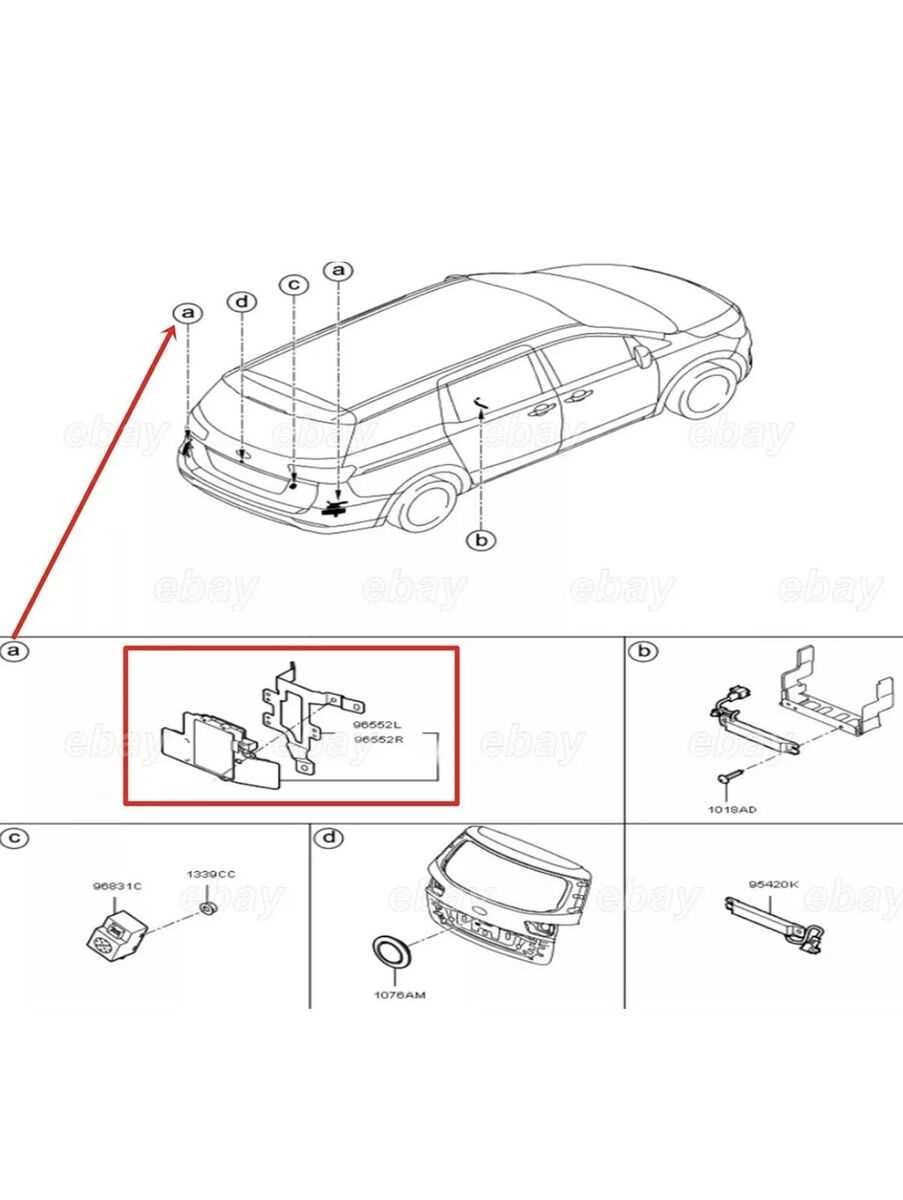 2016 kia sedona parts diagram