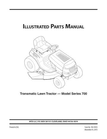 yard machine lawn mower parts diagram