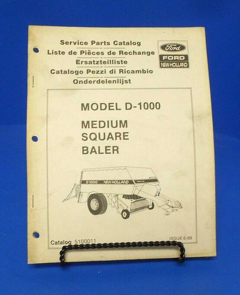 new holland square baler parts diagram