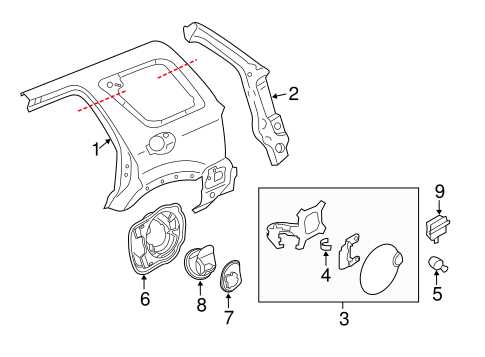 2009 ford escape parts diagram