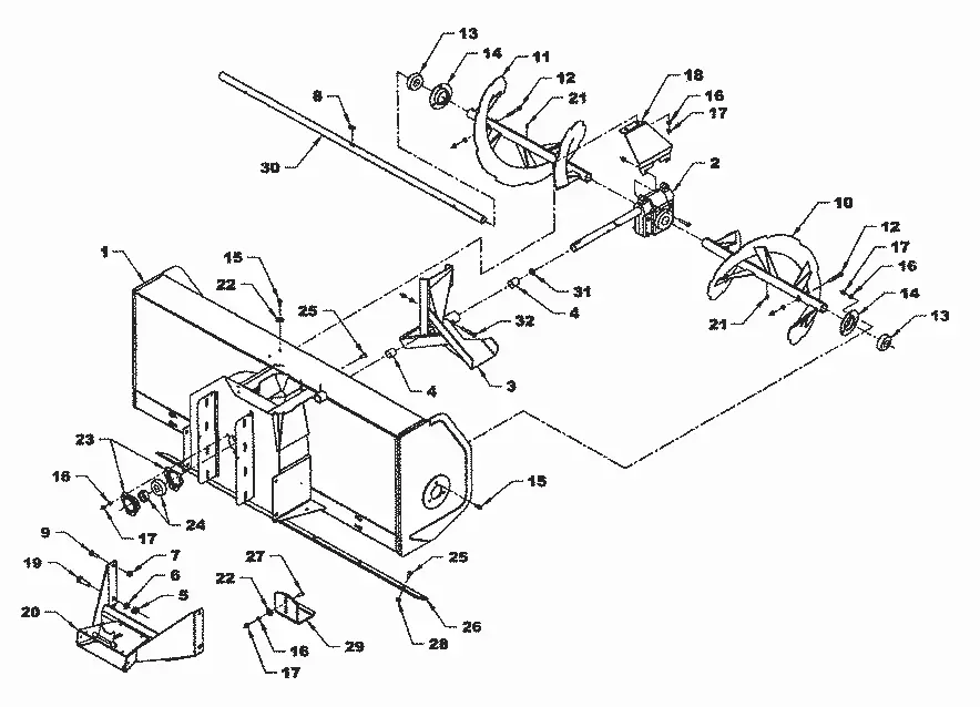 bx2750d parts diagram