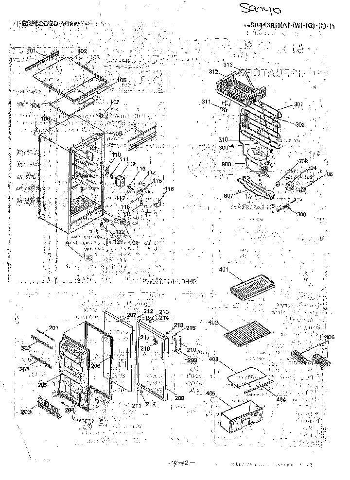 samsung rf263beaesg parts diagram