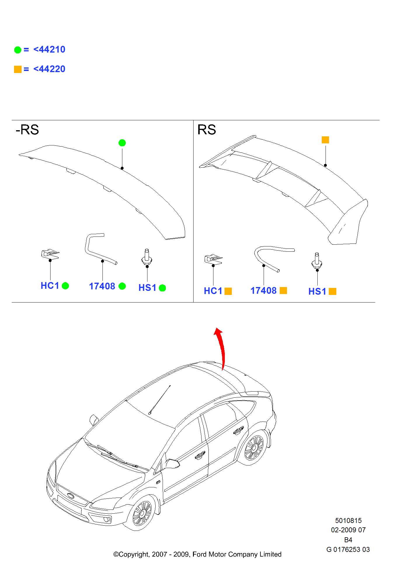 2009 ford focus parts diagram