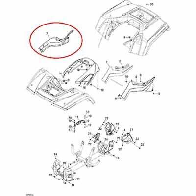 can am outlander 650 parts diagram