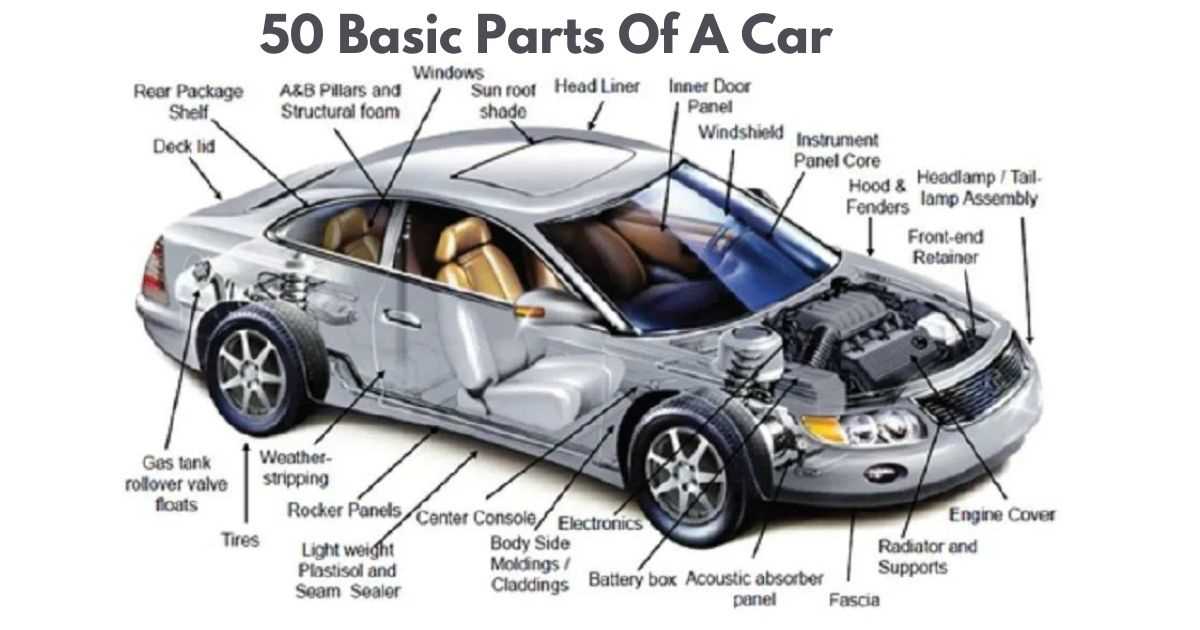 car body parts diagram