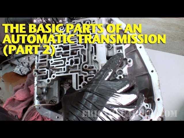 car transmission parts diagram