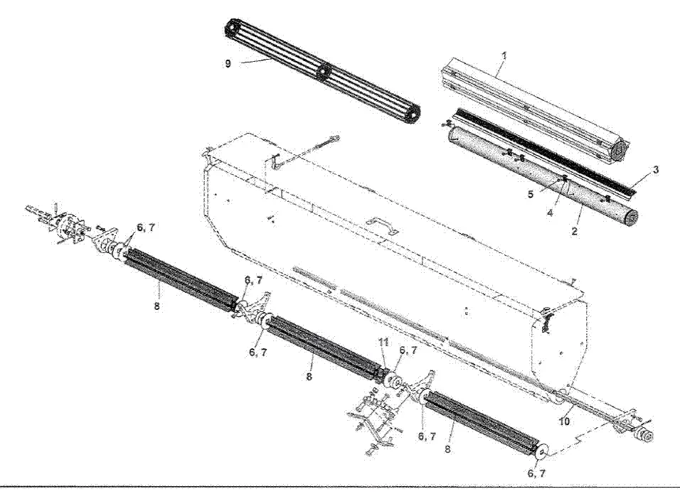 carefree slide topper parts diagram