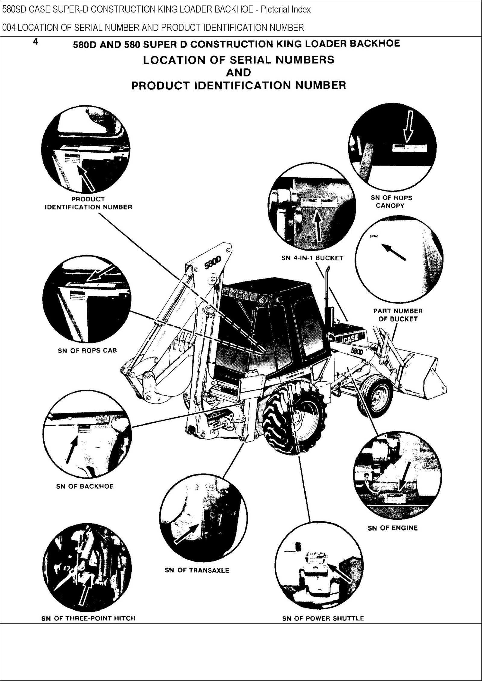 case 580 backhoe parts diagram