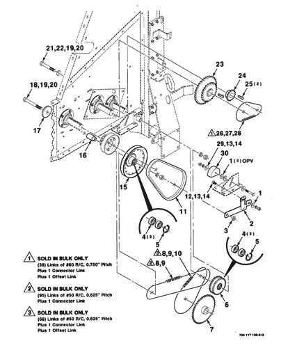 case ih 8420 round baler parts diagram