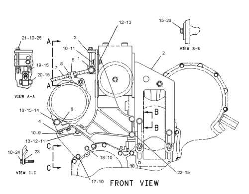 cat 3406e parts diagram