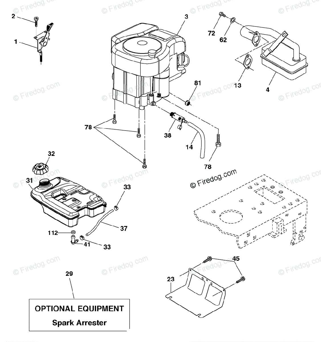 husqvarna ride on mower parts diagram