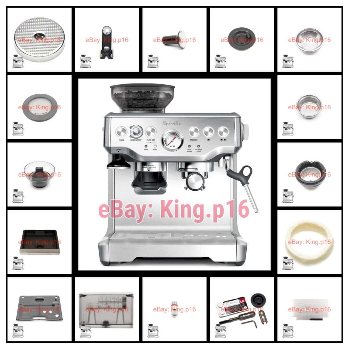 breville bes870xl parts diagram