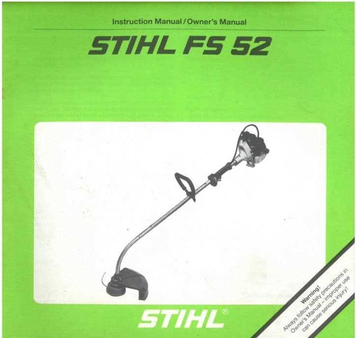 stihl fs52 parts diagram