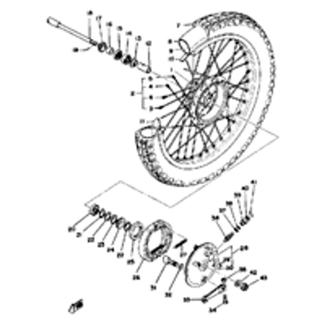 chain parts diagram