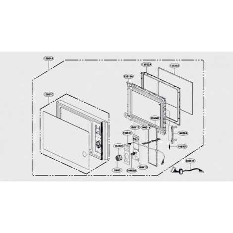 lg range parts diagram