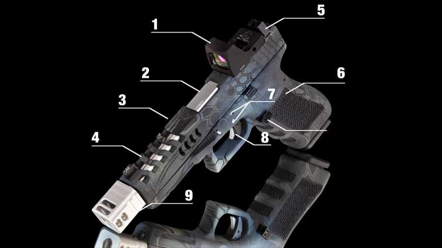 glock 22 parts diagram