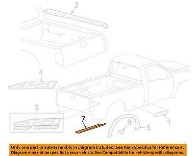 2003 ford f150 body parts diagram