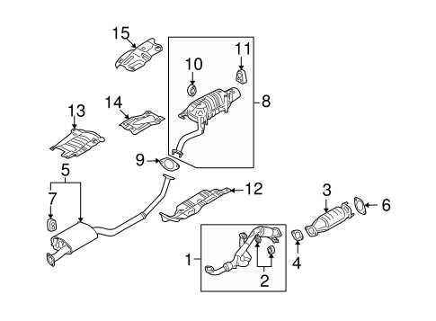 hyundai exhaust parts diagram