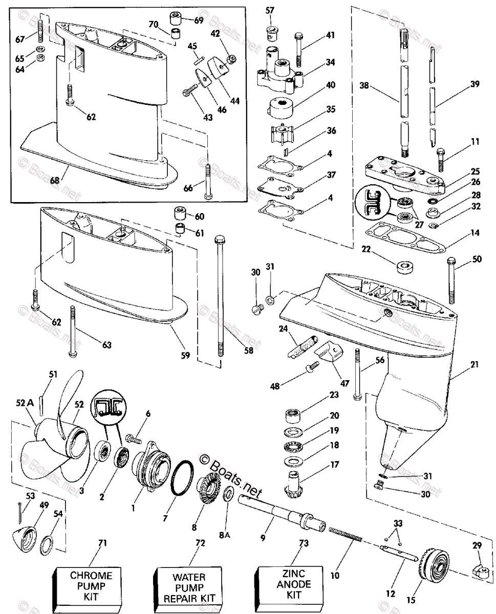 evinrude etec parts diagram