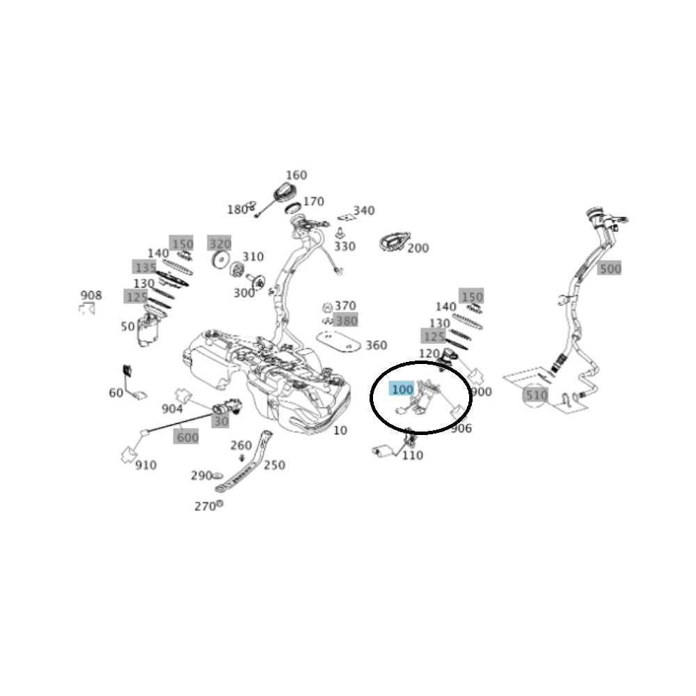 mercedes w204 parts diagram