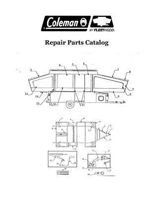 coleman spa parts diagram